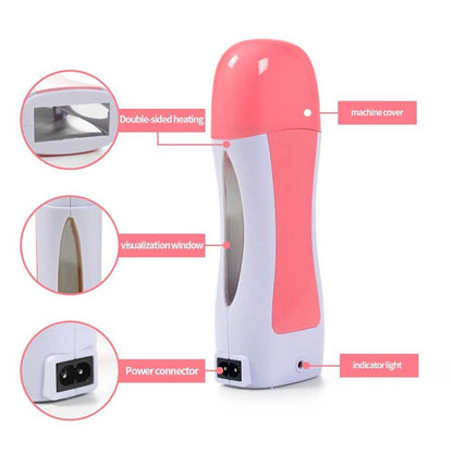 Portable Roll-On Wax Warmer – Soft Cartridge Wax Heater