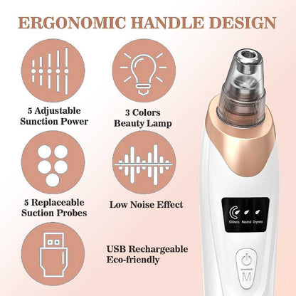 5-in-1 Electric Blackhead Remover Pore Vacuum